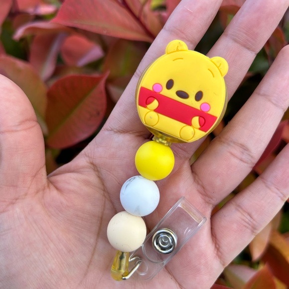 Hand Crafted Accessories - 💛 Badge Reel